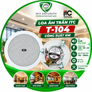 Loa âm trần ITC T-104 – Công suất 6W
