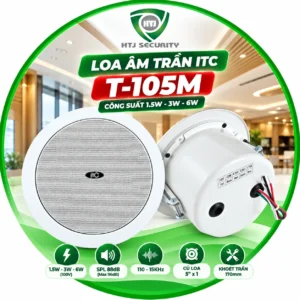 Loa âm trần ITC T-105M – Công suất 1.5W–3W–6W