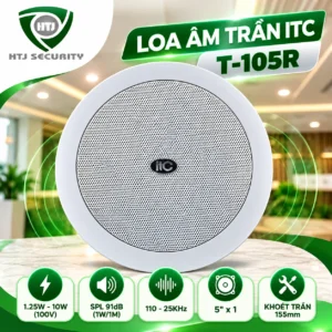 Loa âm trần ITC T-206B – Công suất 1.25W – 2.5W – 5W – 10W