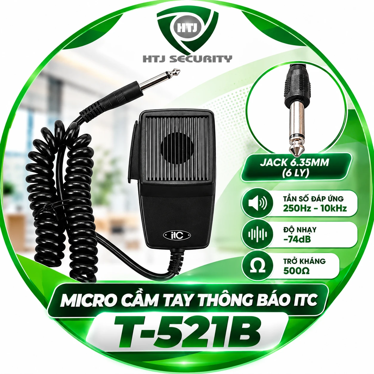 Micro cầm tay thông báo ITC T-521B