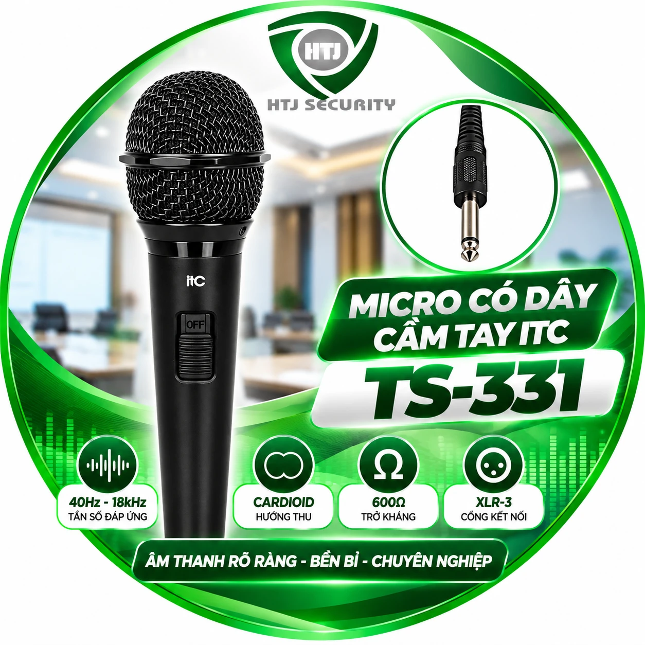 Micro có dây cầm tay ITC TS-331