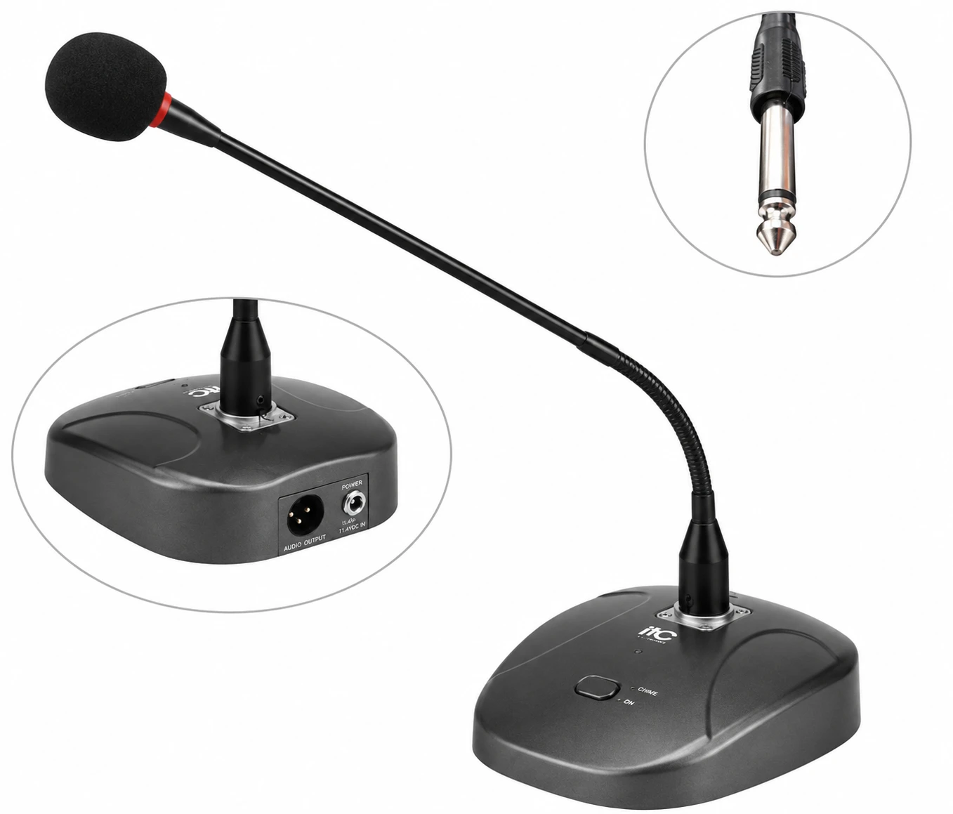 Micro cổ ngỗng có chuông ITC T-621A