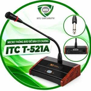 Micro thông báo để bàn có chuông ITC T-521A